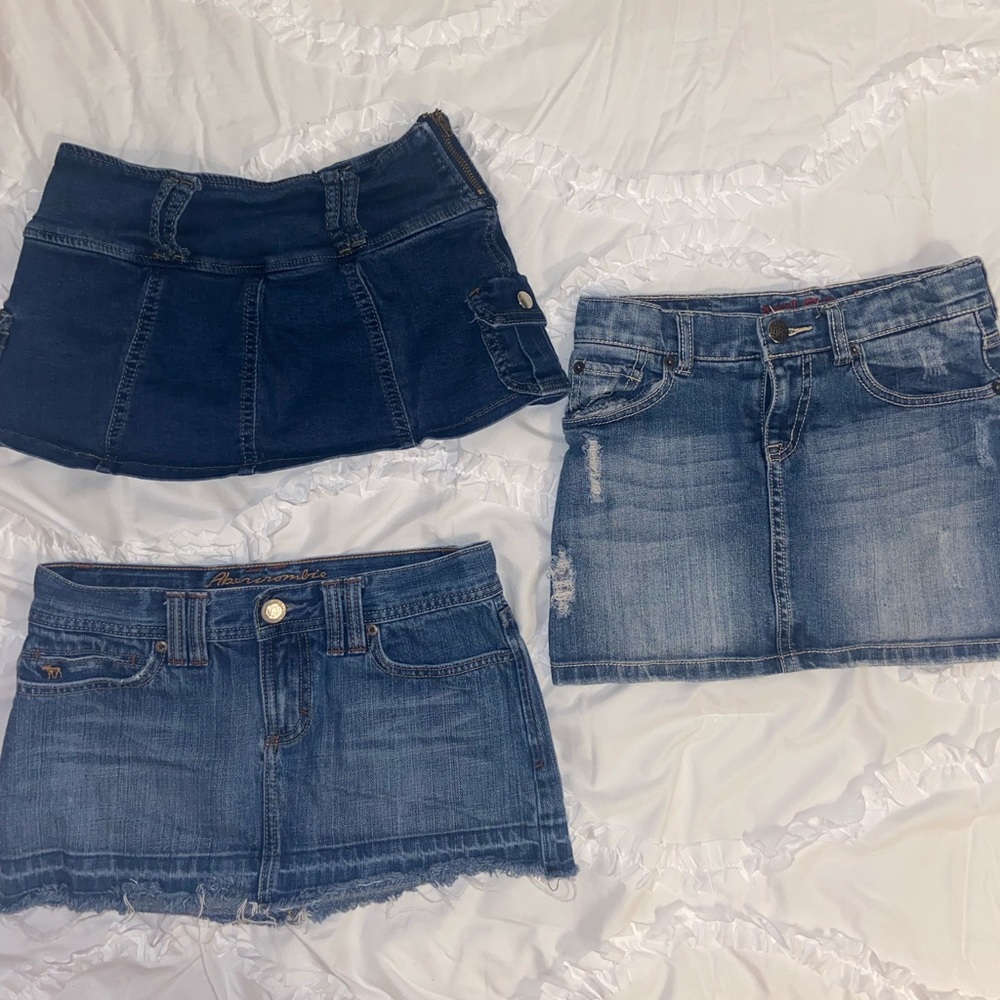 Denim Skirts Bundle !